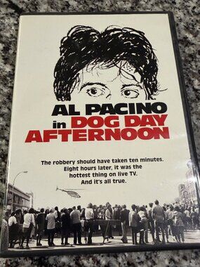 Dog Day Afternoon DVD 1975 Al Pacino Warner Bros Classic Crime Drama Movie
